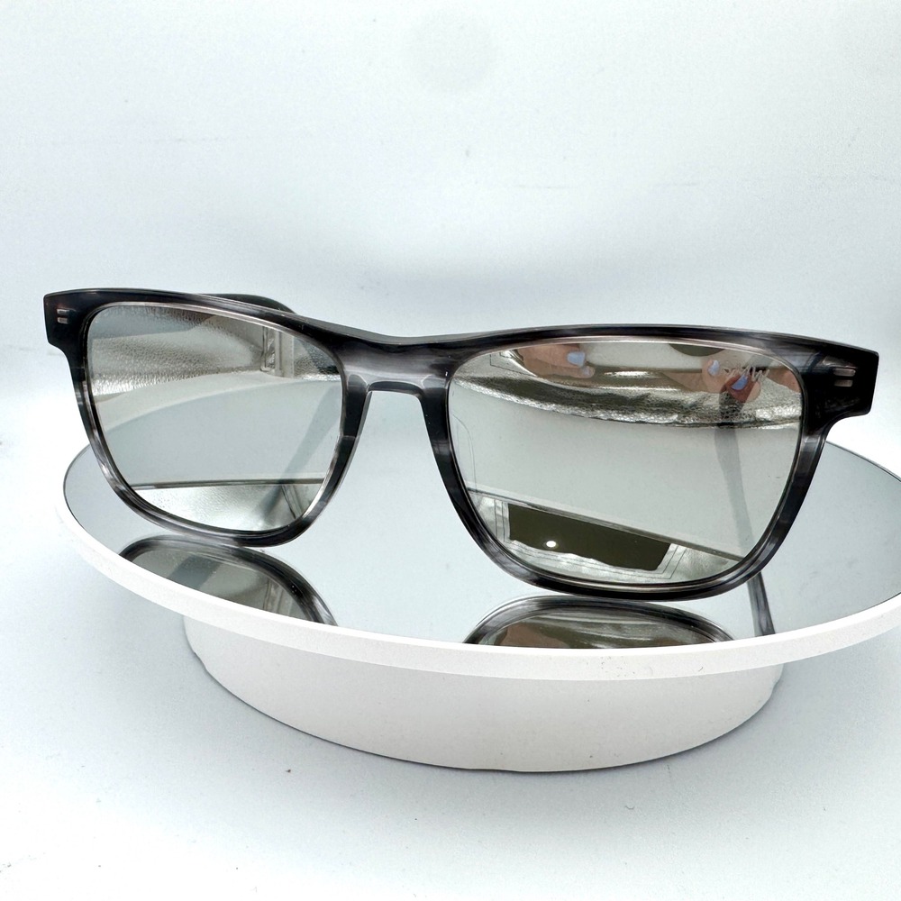 BMW Mirrored Rectangular Sunglasses Mens Silver BW0032 20C  55-16-145 COA Cat 3